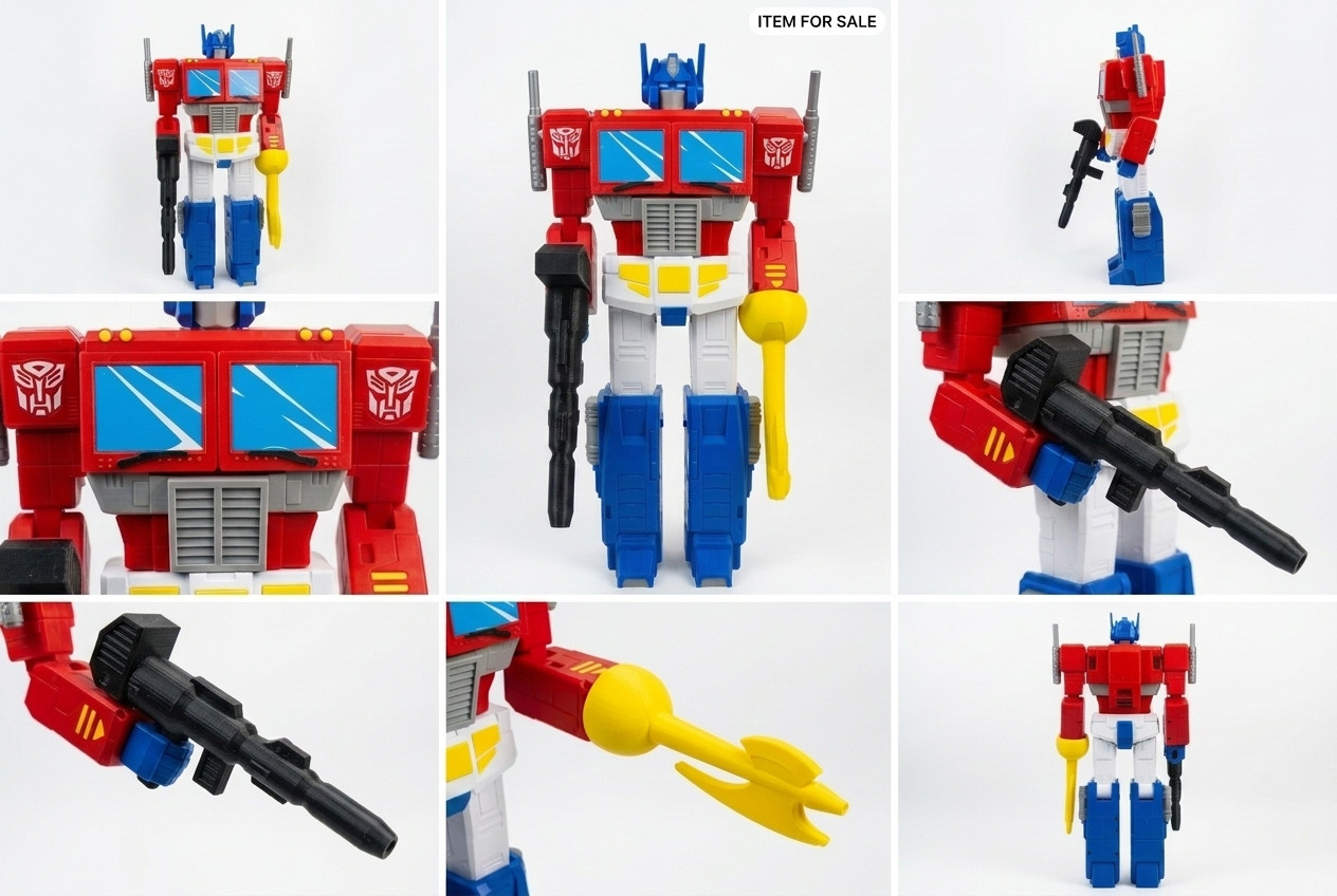 G1 Transformers BIG-FIGS Optimus Prime 30
