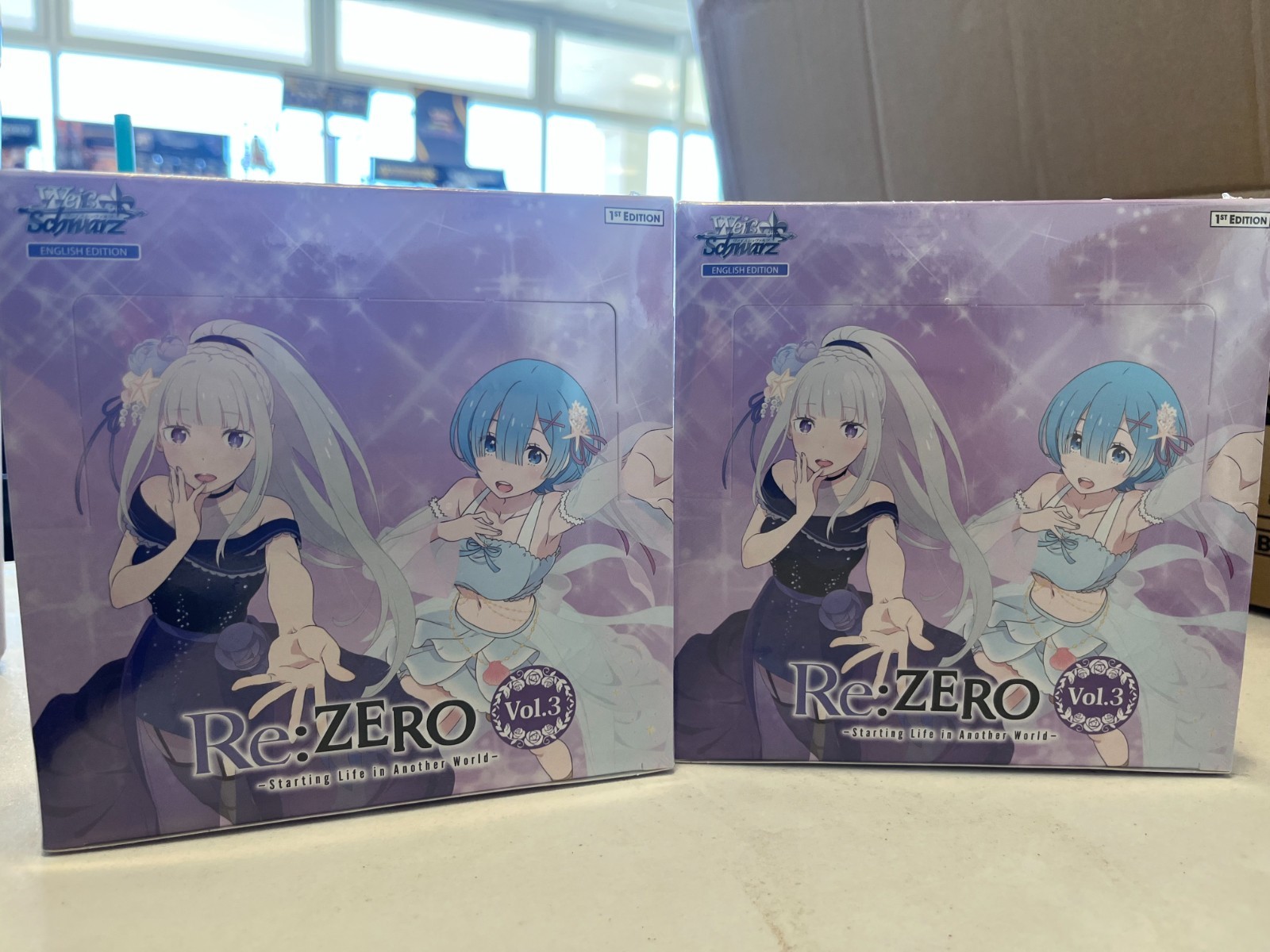Re:ZERO Starting Life Vol.3 Booster Display