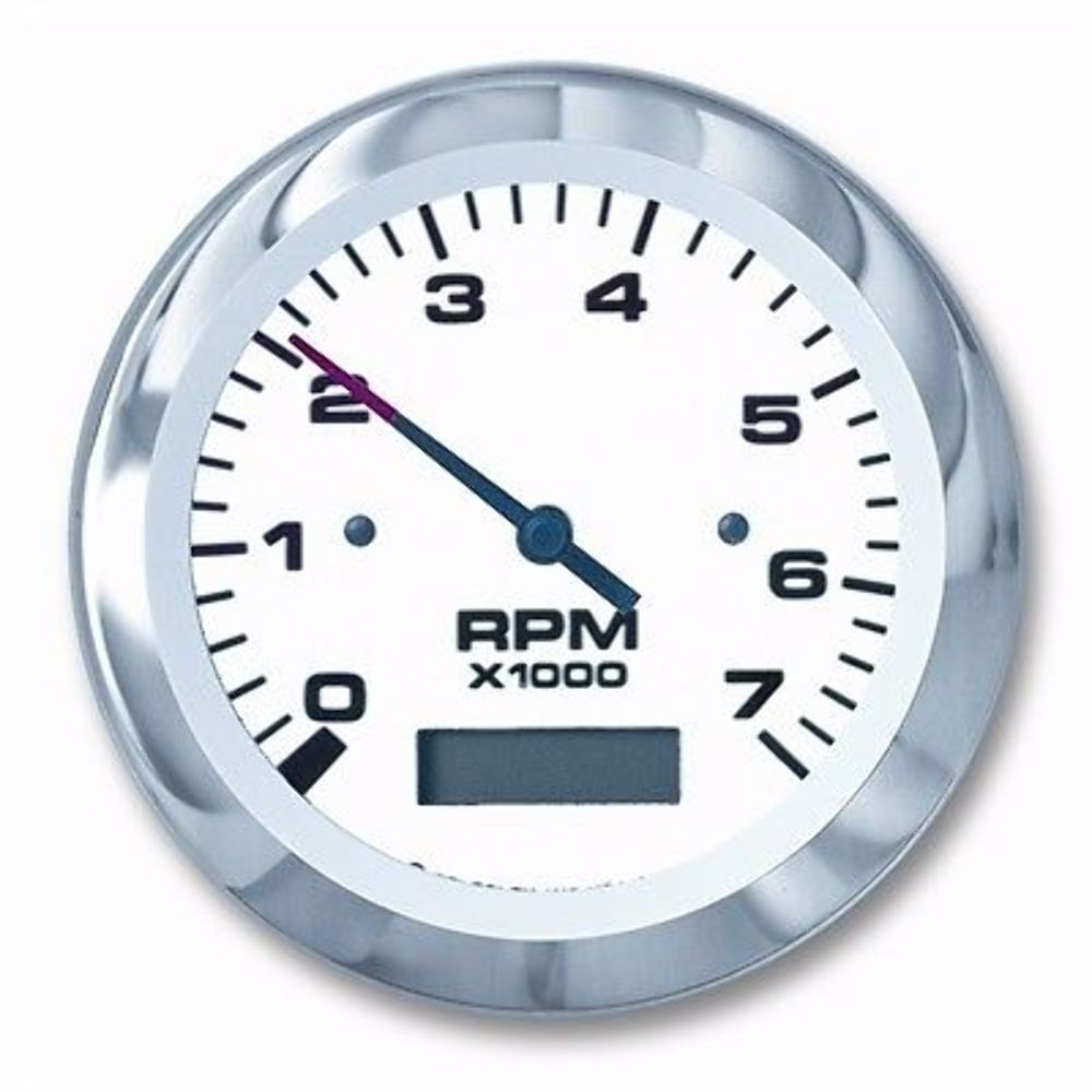 Sierra 65129P Outboard Lido Tachometer / Hourmeter 3\