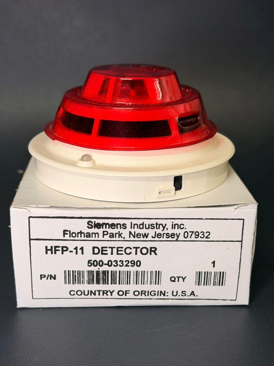 HFP-11 SIEMENS FIRE ALARM SMOKE HEAT DETECTOR HFP11 - New HFP-11 SIEMENS FIRE ALARM SMOKE HEAT DETECTOR HFP11 - New