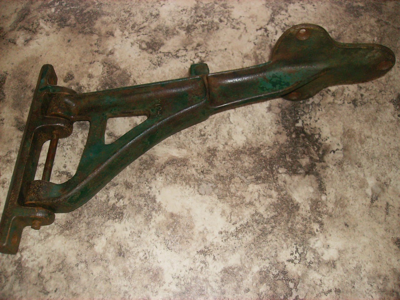 VINTAGE CAST IRON SWING OUT SEAT SANI CO. CHICAGO VINTAGE CAST IRON SWING OUT SEAT SANI CO. CHICAGO