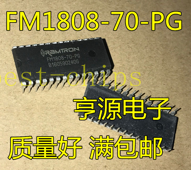 5PCS FM1808-70-P 256Kb Bytewide FRAM Memory FM1808-70-PG DIP new #K1995