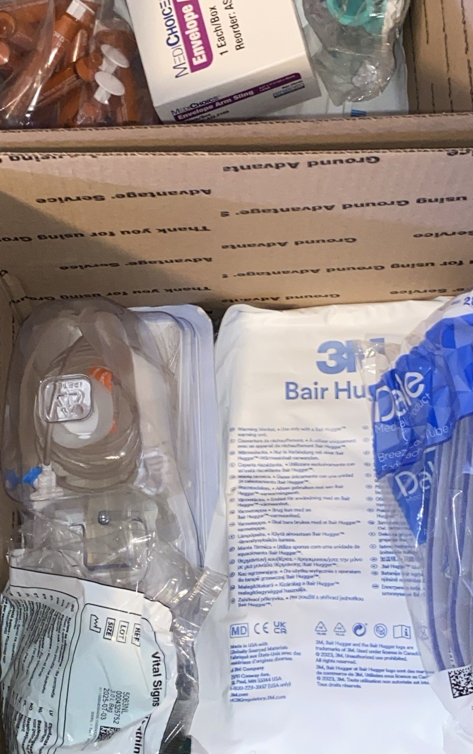 LARGE Box Healthcare Lot Medical Supplies For Patient Care Doctor Nurse Needs