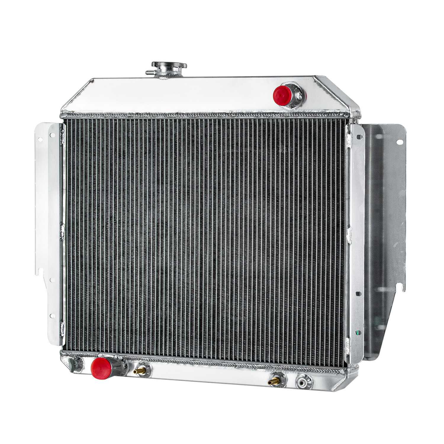 4-Row Aluminum Radiator For 79-1991 Ford E100 E150 E250 E350 Econoline 5.0L 5.8L