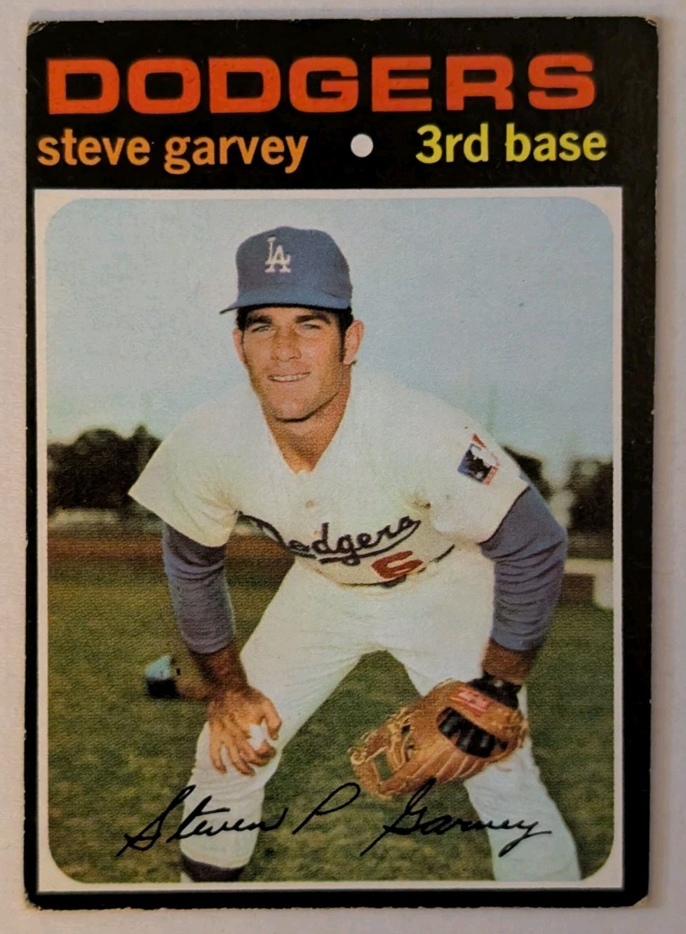 1971 Topps #341 Steve Garvey Dodgers Rookie RC VG
