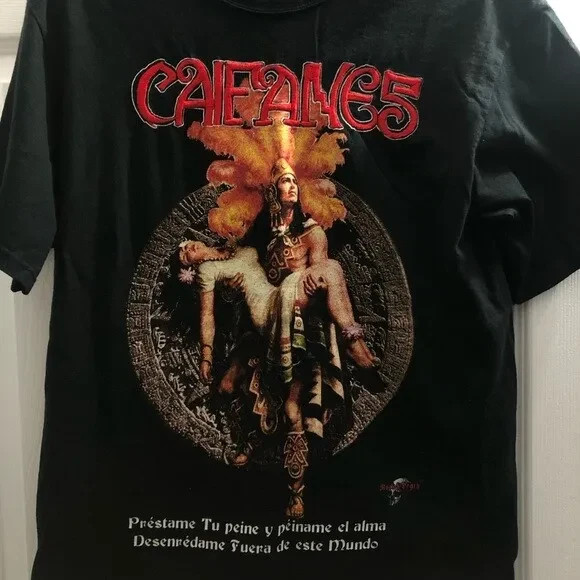 Caifanes Black Unisex T-shirt Caifanes Black Unisex T-shirt