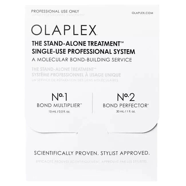 OLAPLEX The Stand-Alone Treatment Single Use Professional System No. 1 + No. 2