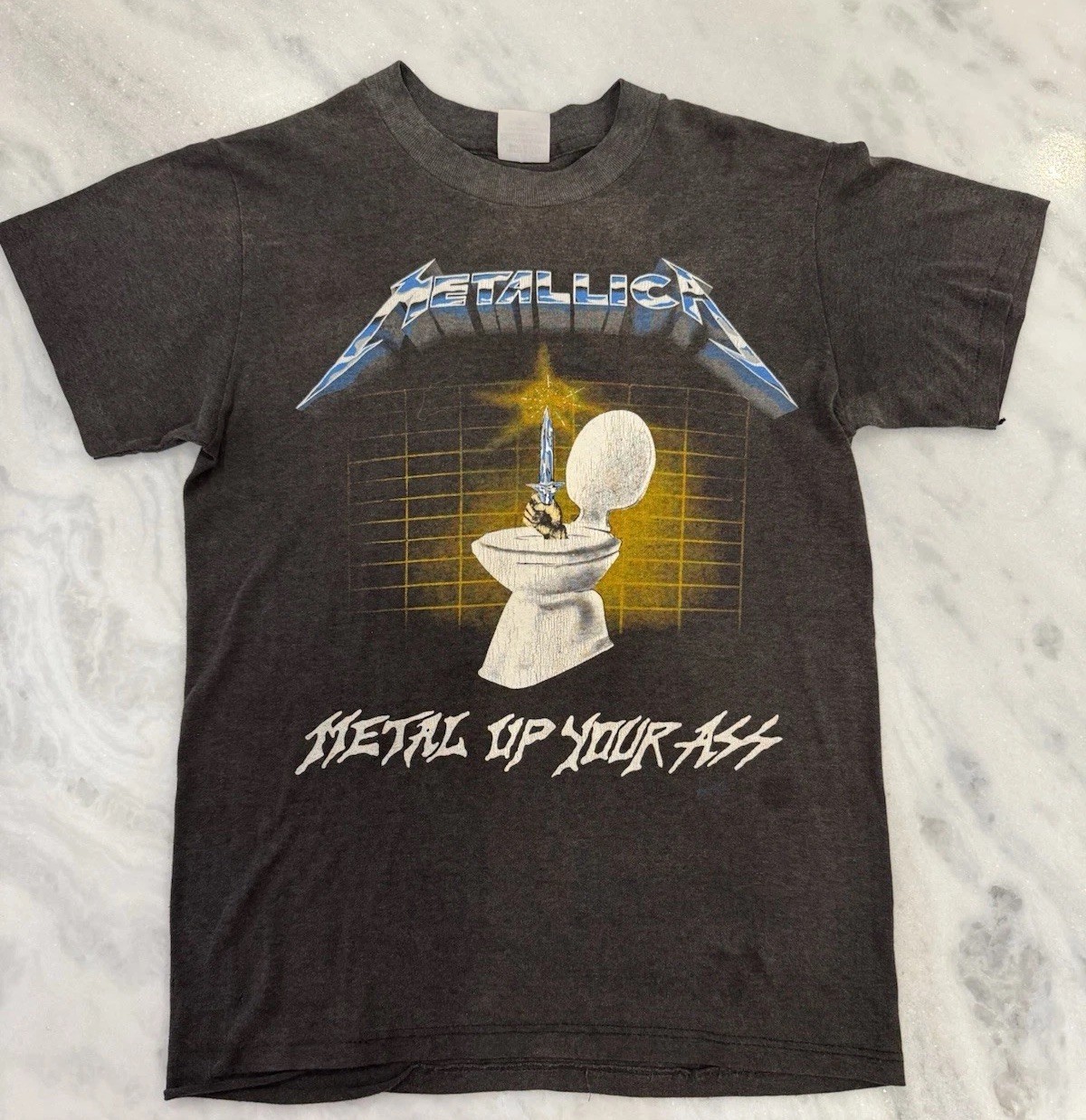 Vintage One Owner Rare 1985 Metallica Metal Up Your Ass Shirt Vintage One Owner Rare 1985 Metallica Metal Up Your Ass Shirt