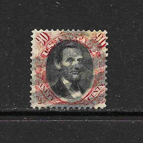 US Scott #122 used, 90 cent \