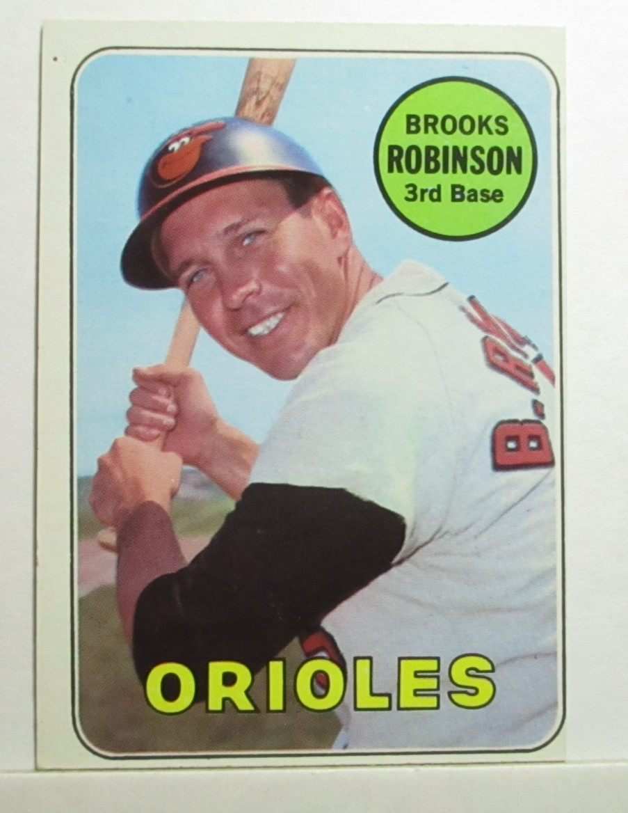 1969 Topps Card # 550 BROOKS ROBINSON BB74