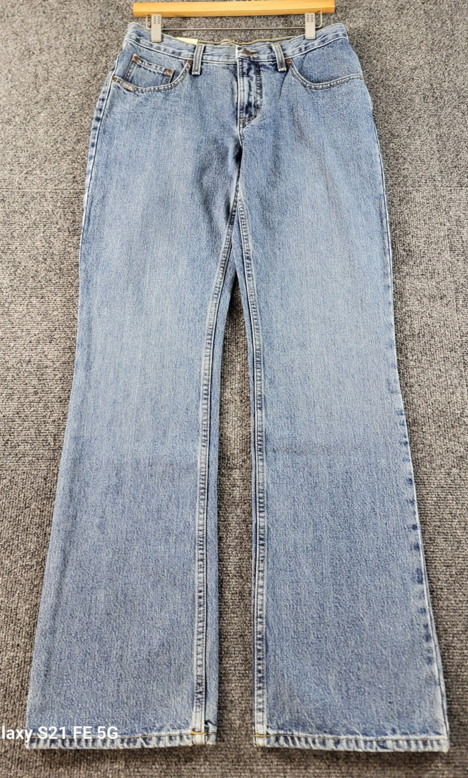Cruel Girl Rocky Mt Dakota Relaxed Heavy Weight Jeans Womens 7 Lg/30x33 Mid Rise