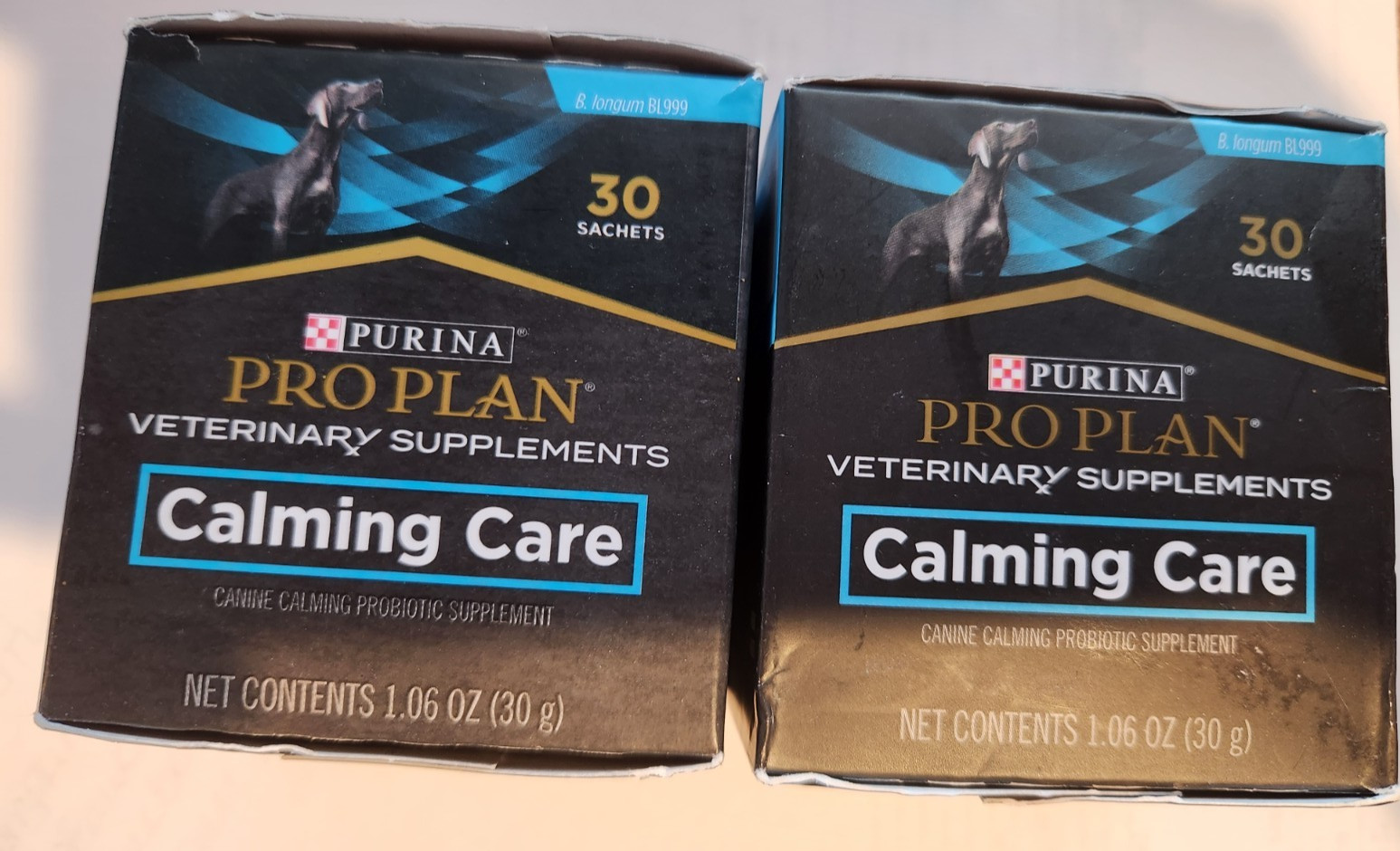 2 x Purina Pro Plan Veterinary Supplements Calming Care for Dogs, 30pk each 2 x Purina Pro Plan Veterinary Supplements Calming Care for Dogs, 30pk each