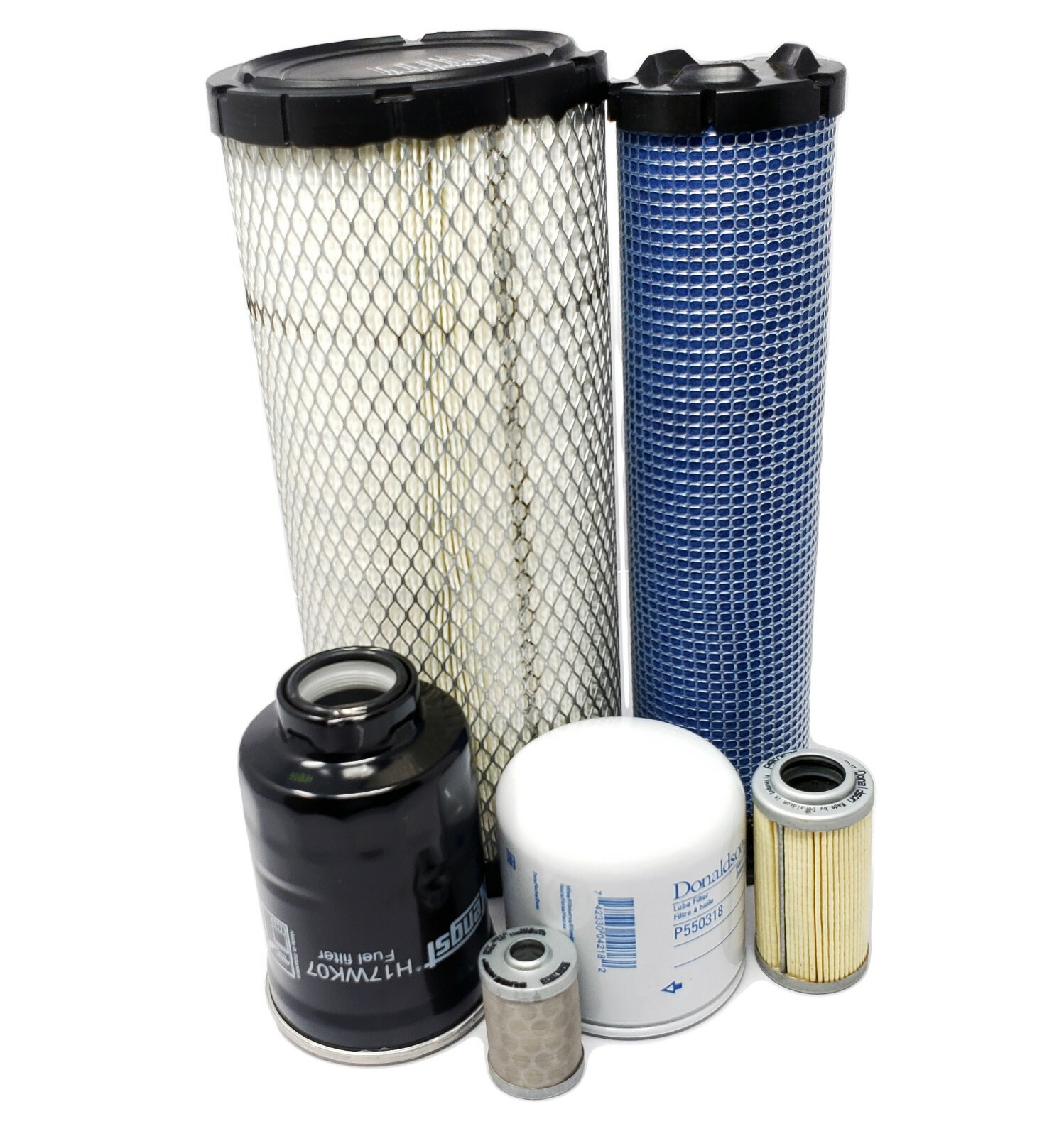 CFKIT Maint Filter Kit for Kubota R630 Loader w V2607-CR-TE4 Eng.