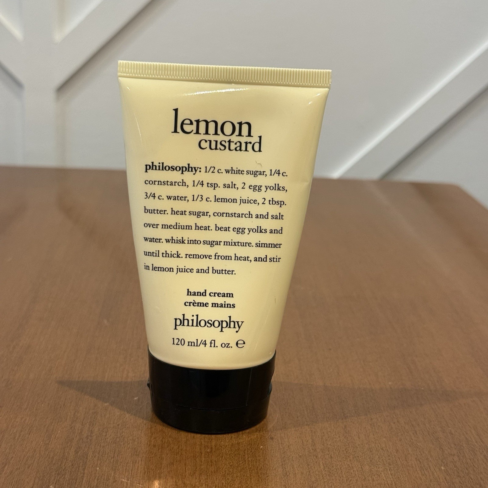NEW Philosophy Lemon Custard Hand Cream Lotion 4fl oz Discontinued Rare Scent NEW Philosophy Lemon Custard Hand Cream Lotion 4fl oz Discontinued Rare Scent