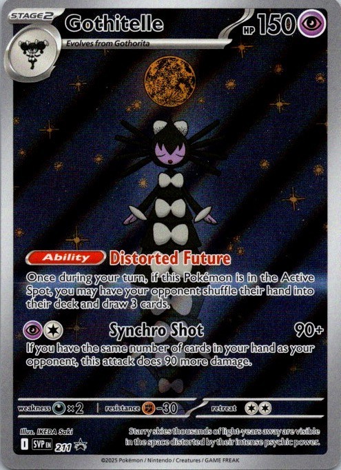 Gothitelle 211 Sv: Scarlet & Violet Promo Cards Holo
