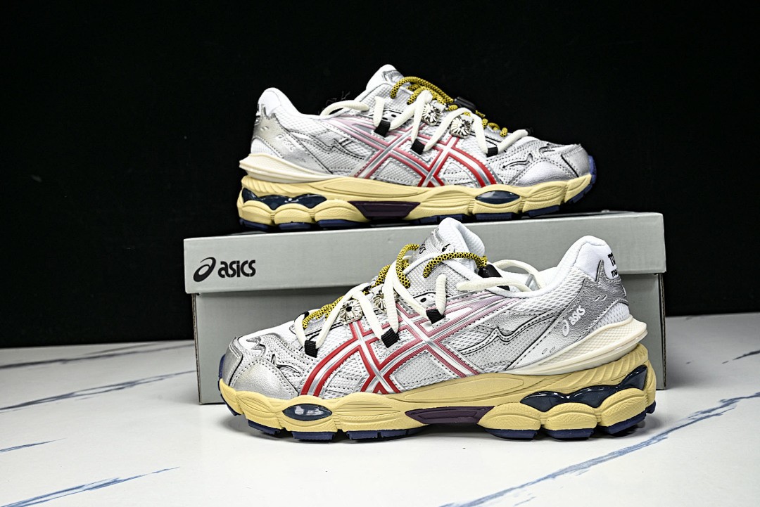 AS*CS Gel-Cumulus 16 TOGA White Red Pure Silver 1203B115-100 Men Shoes Size 4-11