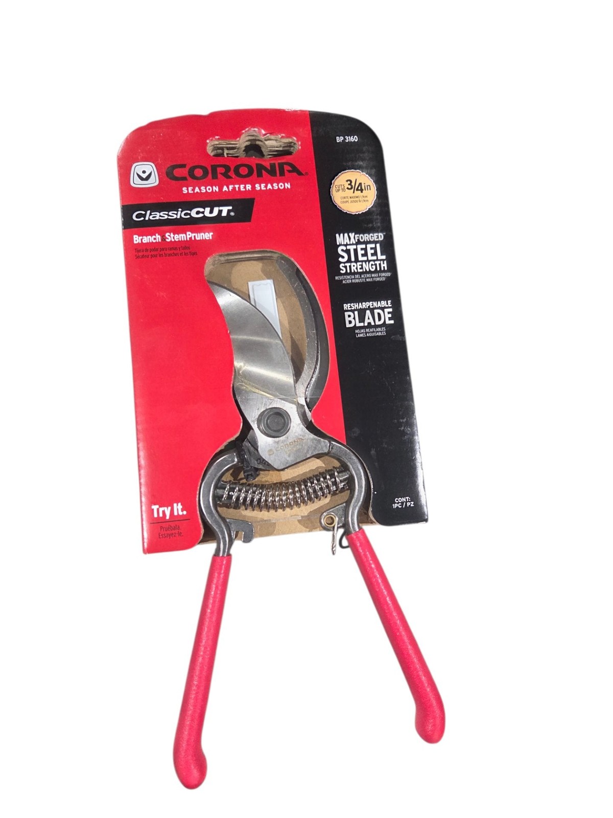 Corona ErgoPRO Bypass Hand Pruner - 3/4 Inch