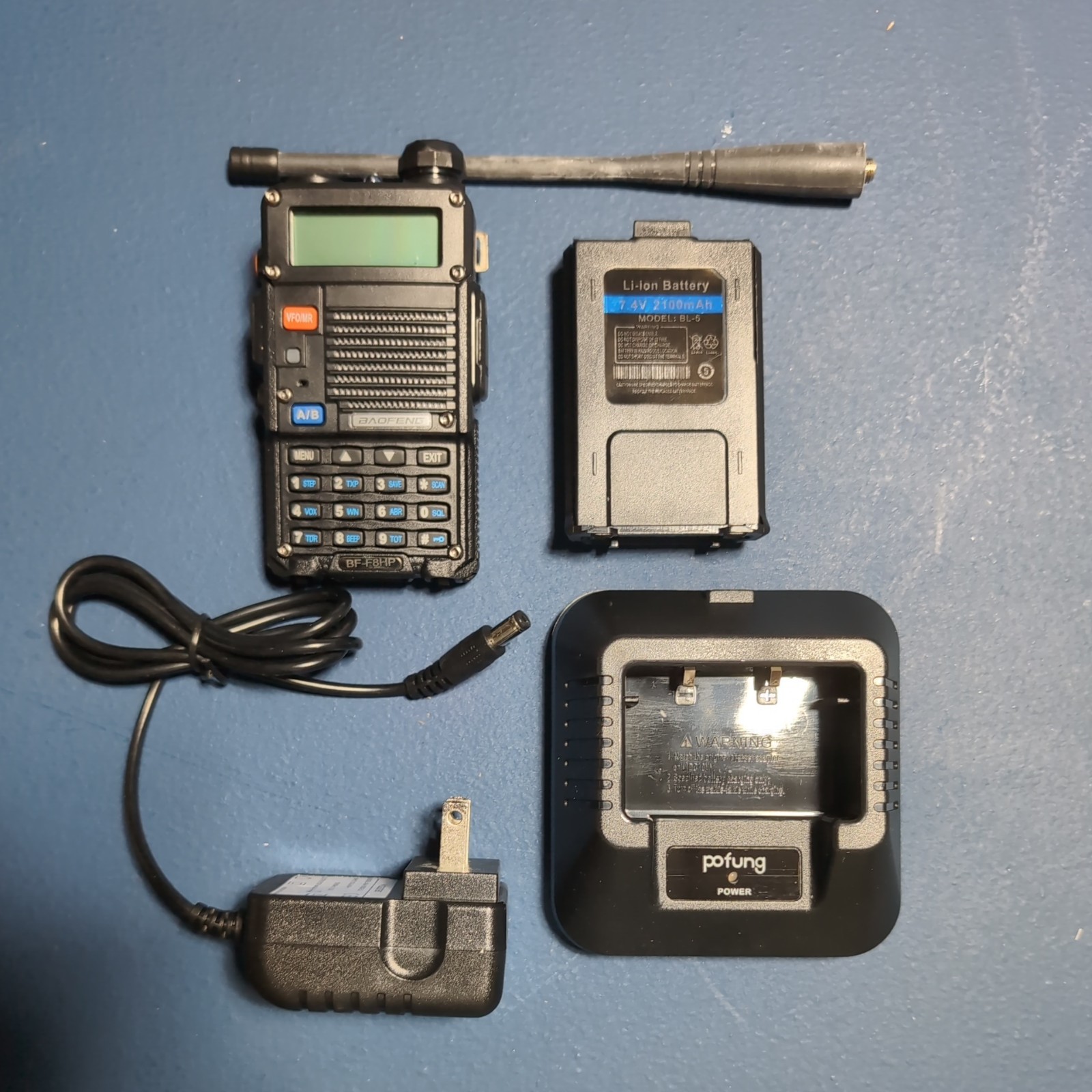 Baofeng BF-F8HP 8-Watt Dual Band Two-Way Radio