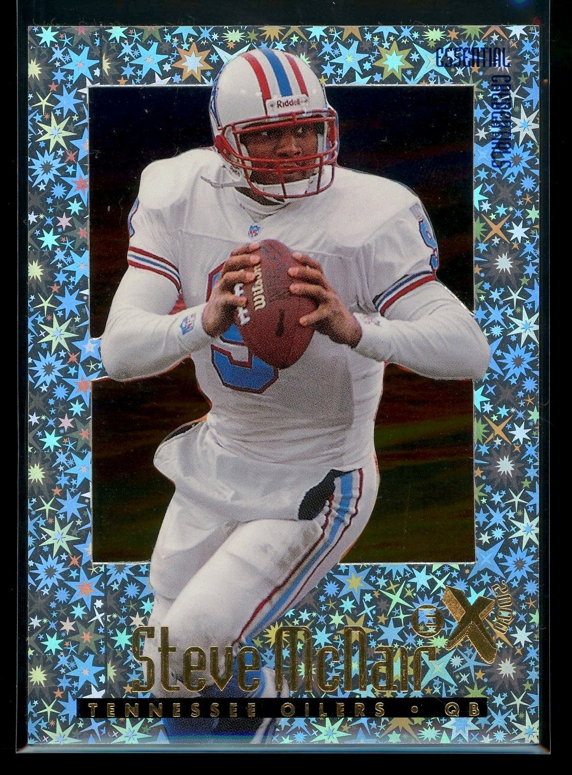 1997 E-X2000 Essential Credentials #41 Steve McNair /100