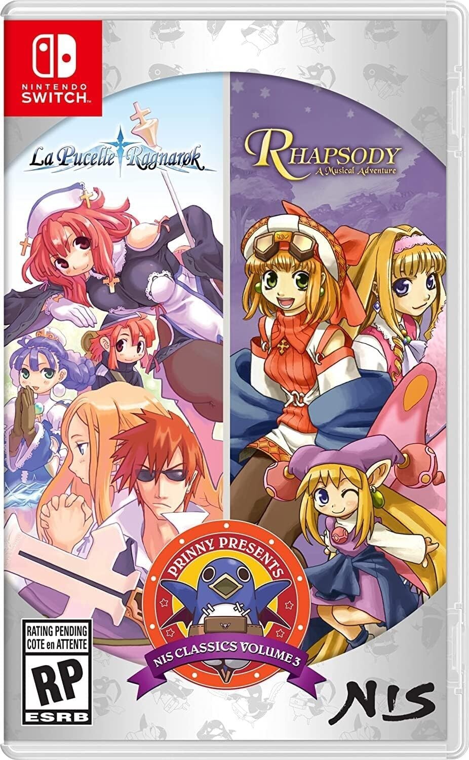 Prinny Presents NIS Classics Volume 3: La Pucelle: Ragnarok / Rhapsody...NEW