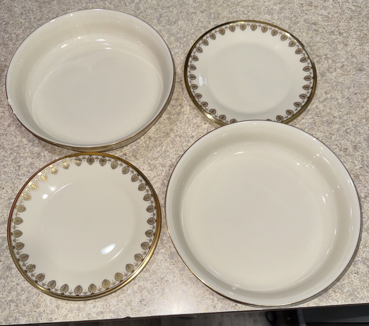 Lenox Clarion Bread & Butter Plate and bowls 2 of each Lenox Clarion Bread & Butter Plate and bowls 2 of each