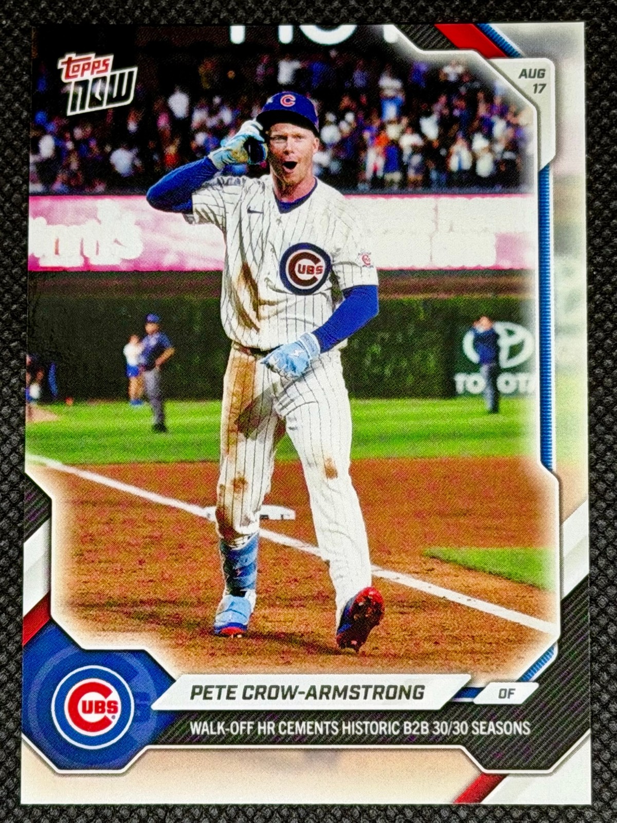 2026 Topps Now LUCKY HIT #563SP PCA Cubs Walk-off HR image variation SSP 🔥