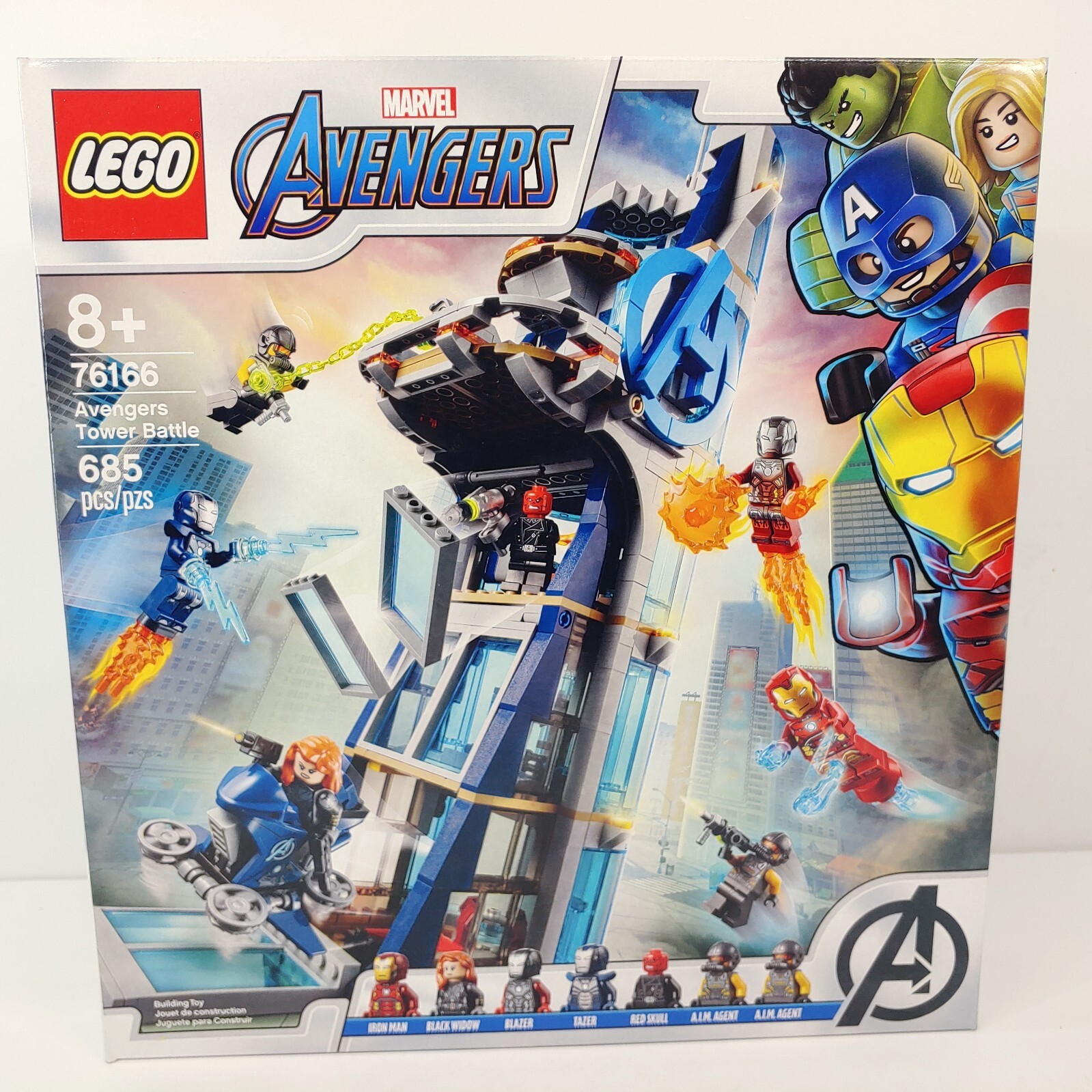 Lego 76166 Marvel Avengers Tower Battle 2020 New Sealed Blazer Tazer Red Skull Lego 76166 Marvel Avengers Tower Battle 2020 New Sealed Blazer Tazer Red Skull