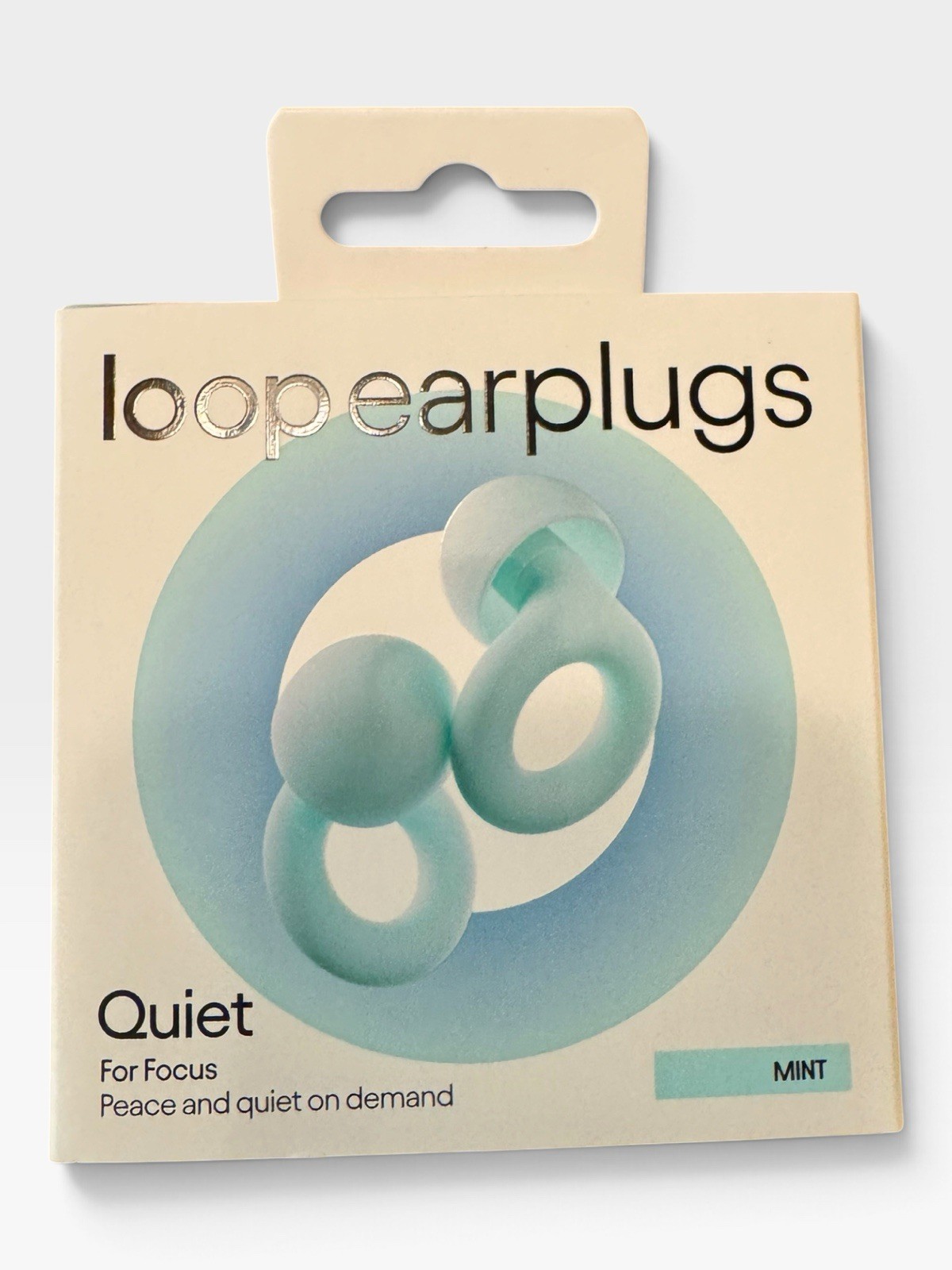 Loop Earplugs Quite 2 for Focus Peace And Quiet On Demand- Mint #CA5 Loop Earplugs Quite 2 for Focus Peace And Quiet On Demand- Mint #CA5