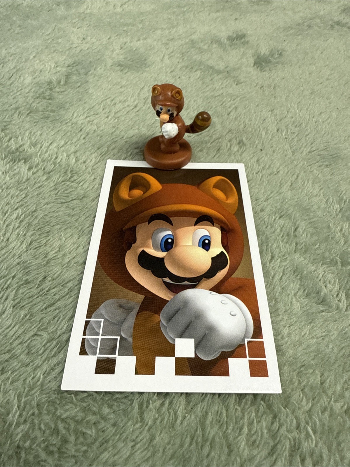 Tanooki Mario Super Mario Monopoly Gamer Power Pack Game Piece Figure & Card Tanooki Mario Super Mario Monopoly Gamer Power Pack Game Piece Figure & Card