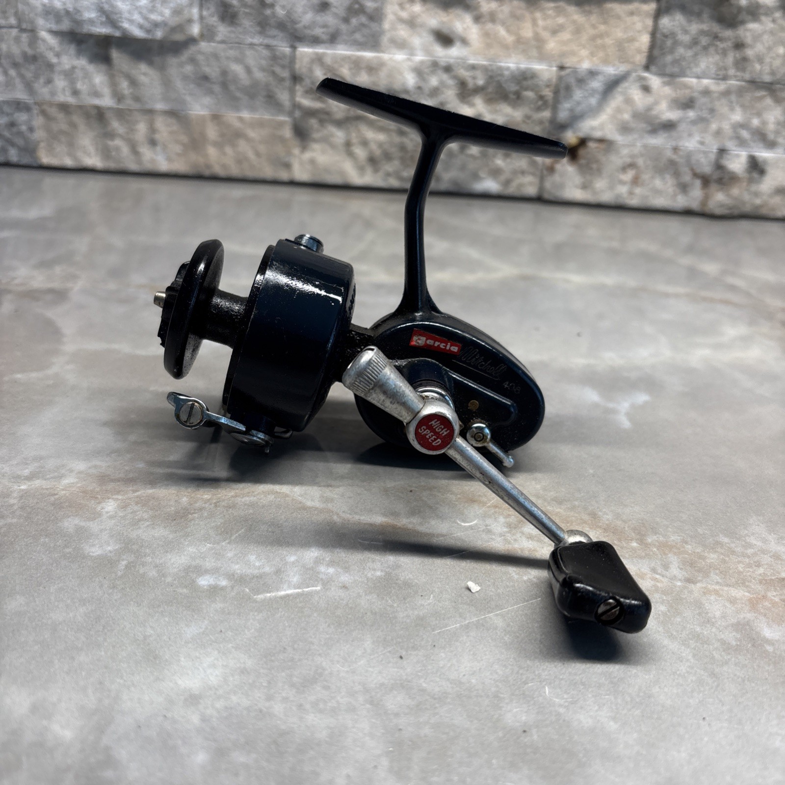 Vintage Garcia Mitchell ultralight 408 Hi Speed spinning reel fishing~#CR53 Vintage Garcia Mitchell ultralight 408 Hi Speed spinning reel fishing~#CR53
