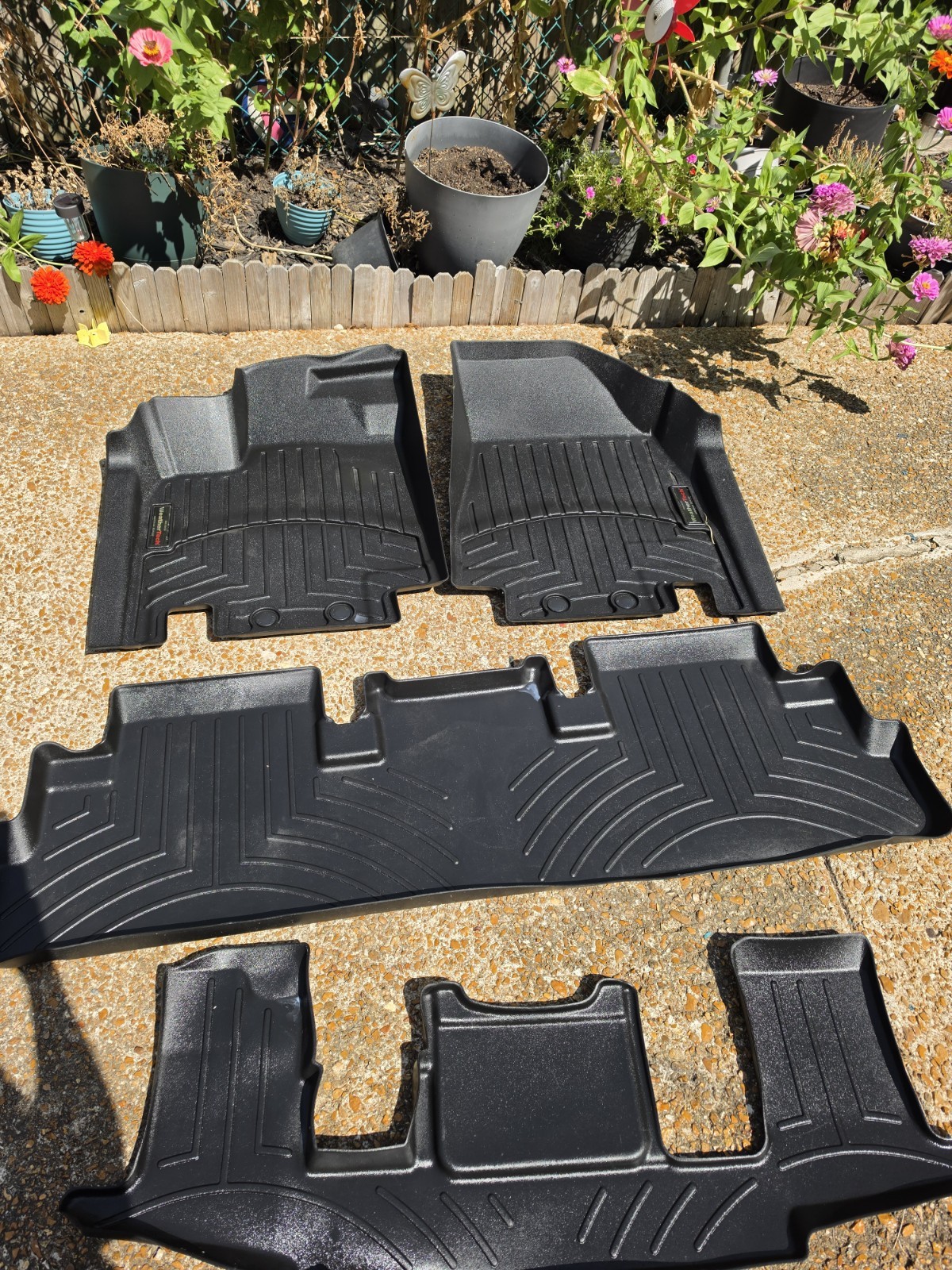 WeatherTech FloorLiner for 2022-2026 Nissan Pathfinder - Full Set, Black