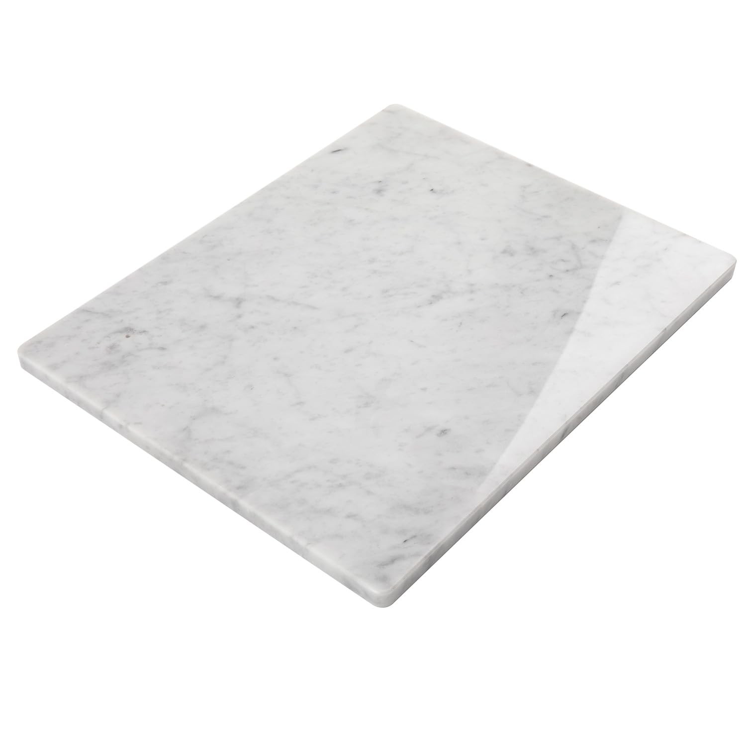 Lovdeco Carrara Marble Cutting Board 20X16 Inch Pastry Board For Kitchen Large
