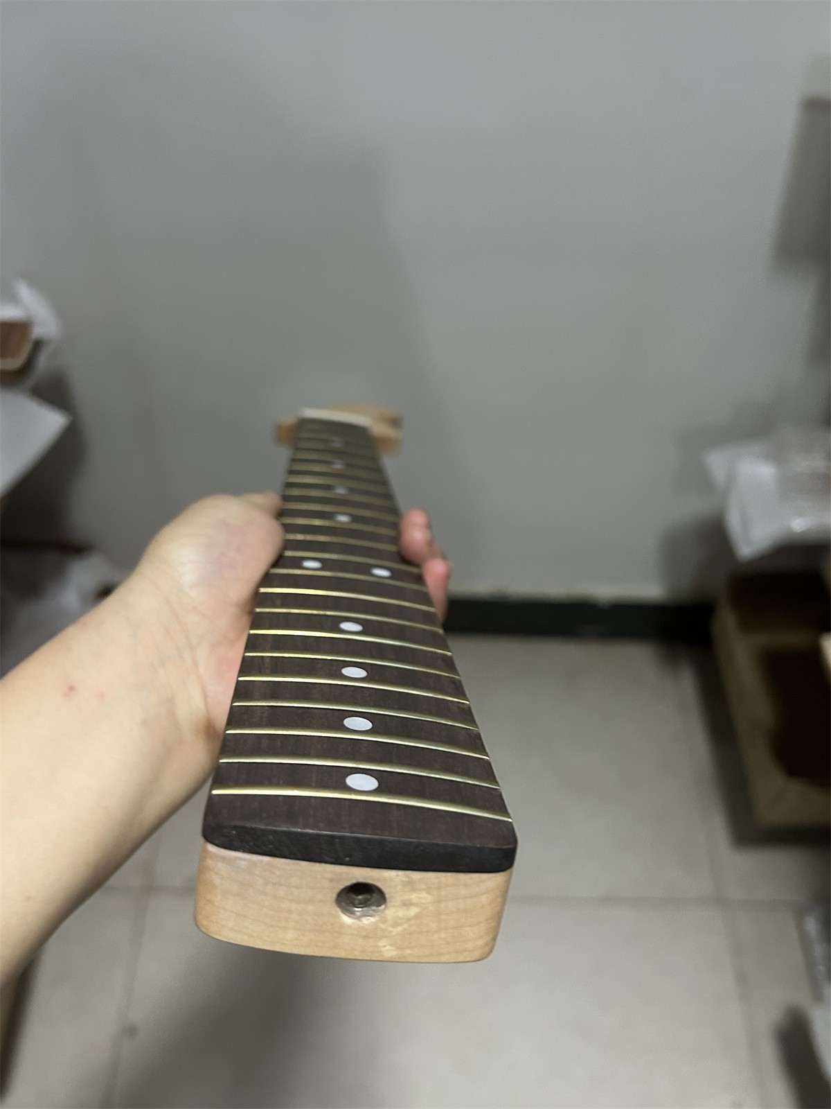 Vintage 21 fret Maple electric guitar neck part Rosewood 25.5\ Vintage 21 fret Maple electric guitar neck part Rosewood 25.5\
