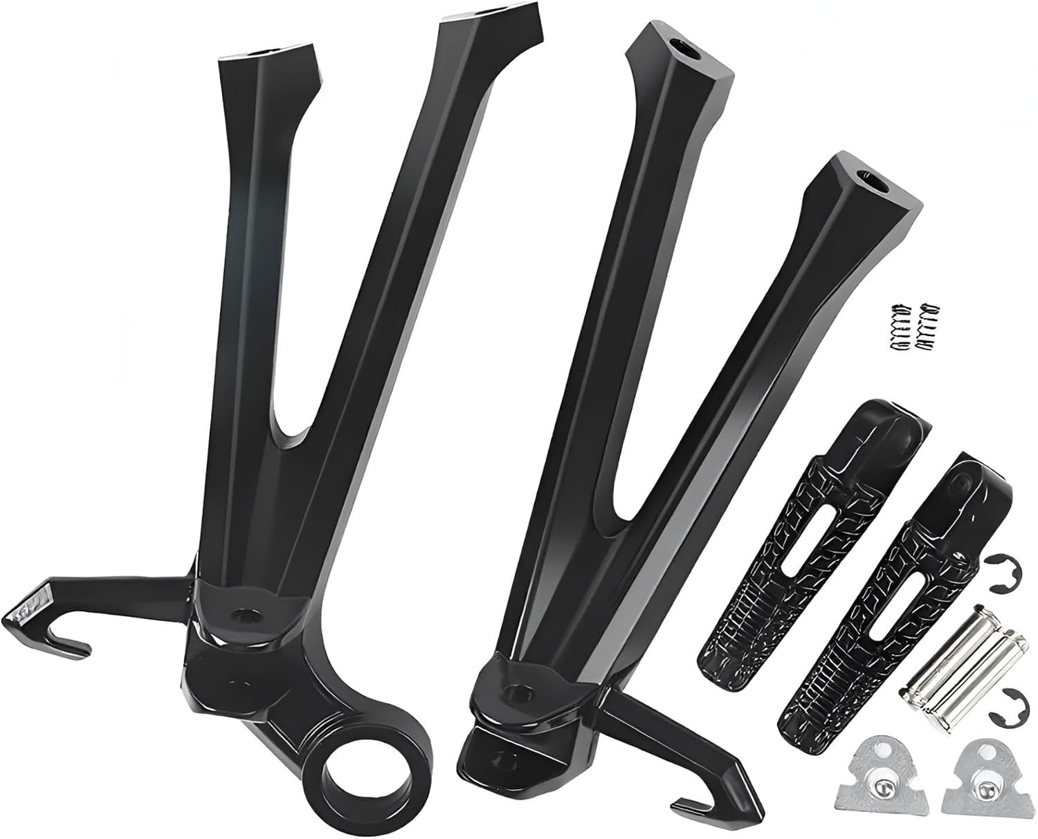 Motorcycles Rear Passenger Foot Pegs Footrest Bracket Fit For Suzuki GSXR 600... Motorcycles Rear Passenger Foot Pegs Footrest Bracket Fit For Suzuki GSXR 600...