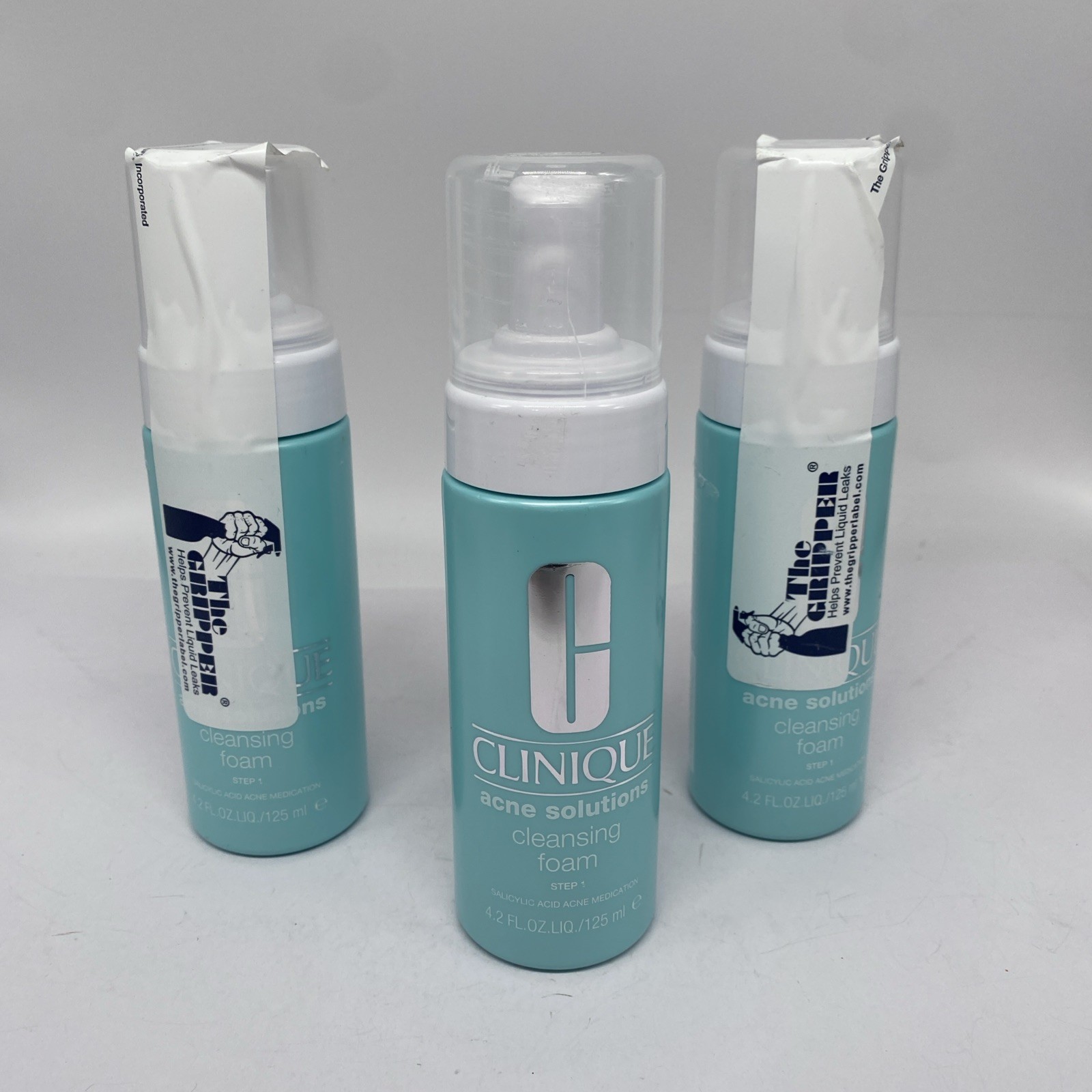 🚨Bulk Lot Of 3- Clinique Acne Solutions Daily Foam Cleanser 4.2 Fl Oz Each 🚨Bulk Lot Of 3- Clinique Acne Solutions Daily Foam Cleanser 4.2 Fl Oz Each