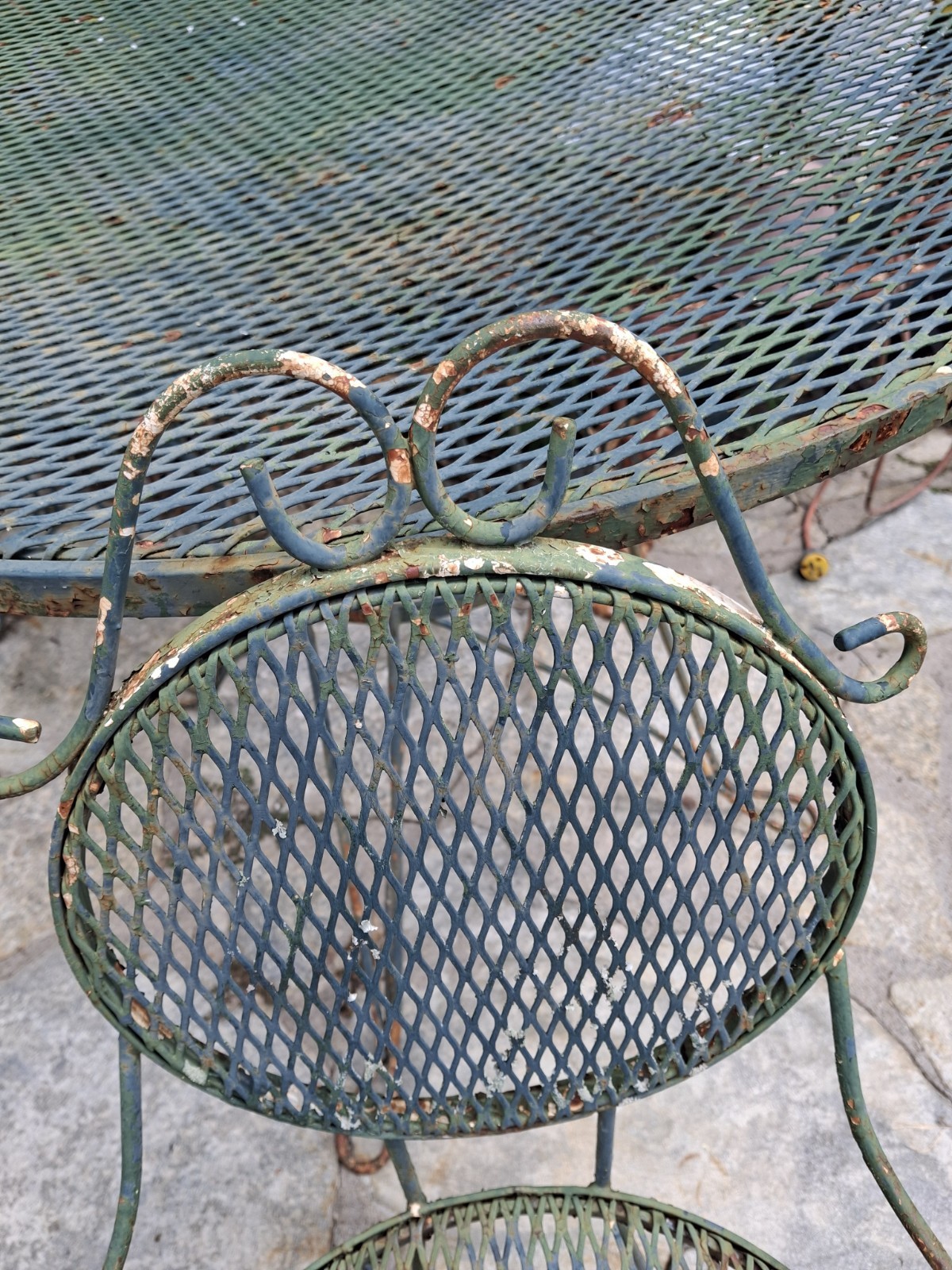 5 Pcs Vintage Patio Set.metal 5 Pcs Vintage Patio Set.metal