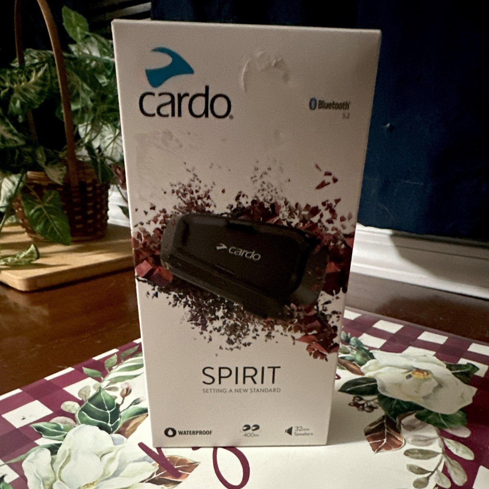 Cardo Spirit Bluetooth Intercom Motorcycle Headset System