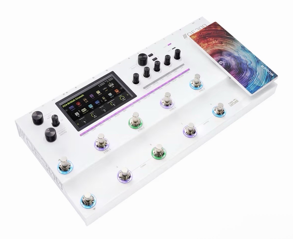 Mooer GE300 Guitar Amp Modeling Effect Processor Synth Pedal Bass Capture GE 300 Mooer GE300 Guitar Amp Modeling Effect Processor Synth Pedal Bass Capture GE 300