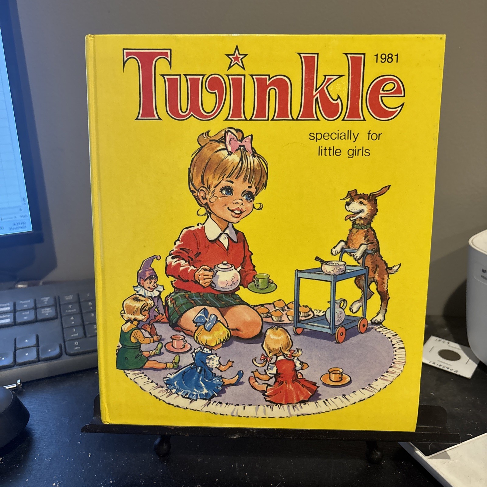 Twinkle - Specially for Little Girls - 1981 (Annual) Book Hardcover.