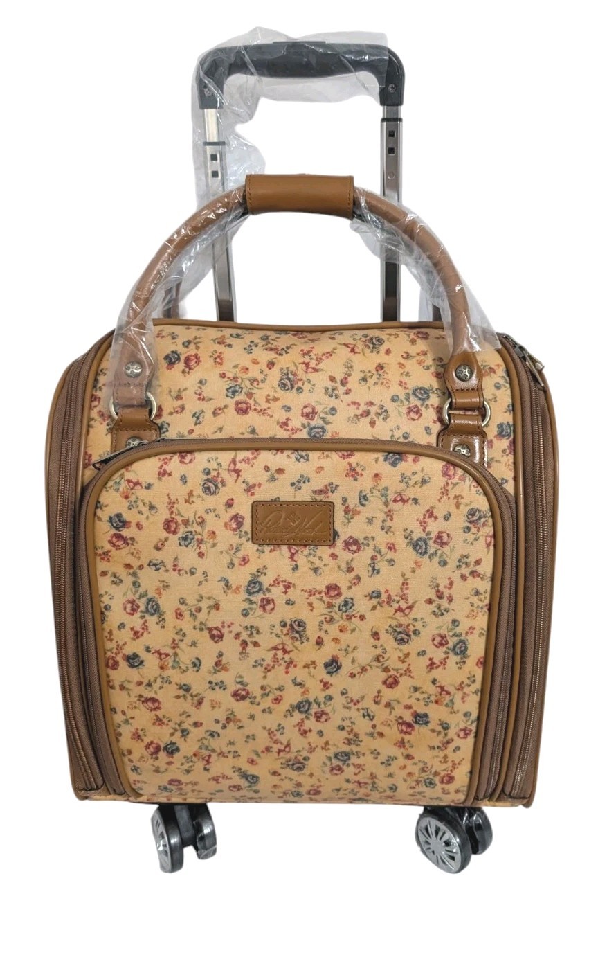 Patricia Nash Vitalia Underseater Luggage-Fleur De Jardin-NWT Beautiful