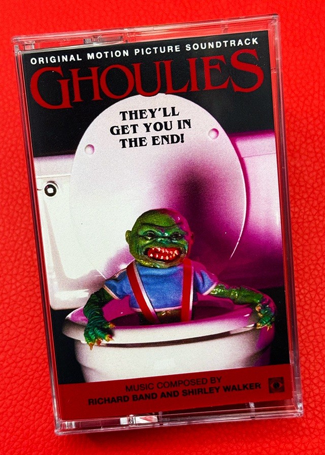 Ghoulies 1984 SLIME GREEN cassette Limited Terror Vision Rare Horror Soundtrack 