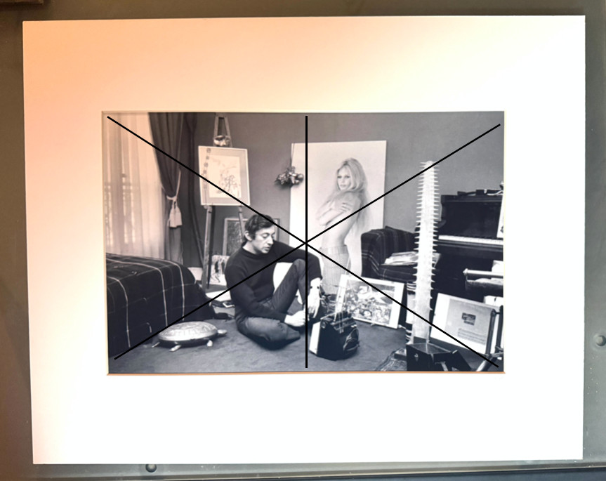 Serge Gainsbourg : YellowKorner Certified Photograph Matte by Jacques Aubert