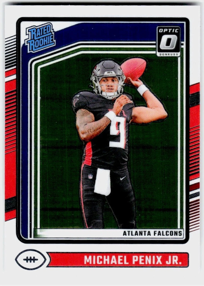 2024 Donruss Optic #279 Michael Penix Jr. RC Rookie Atlanta Falcons