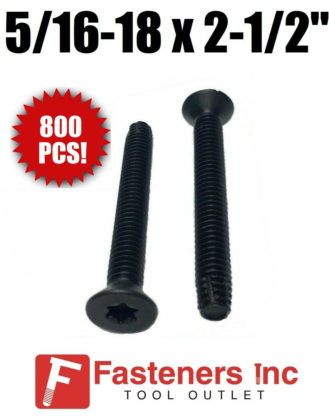 (Qty 800) 5/16-18 x 2 1/2\