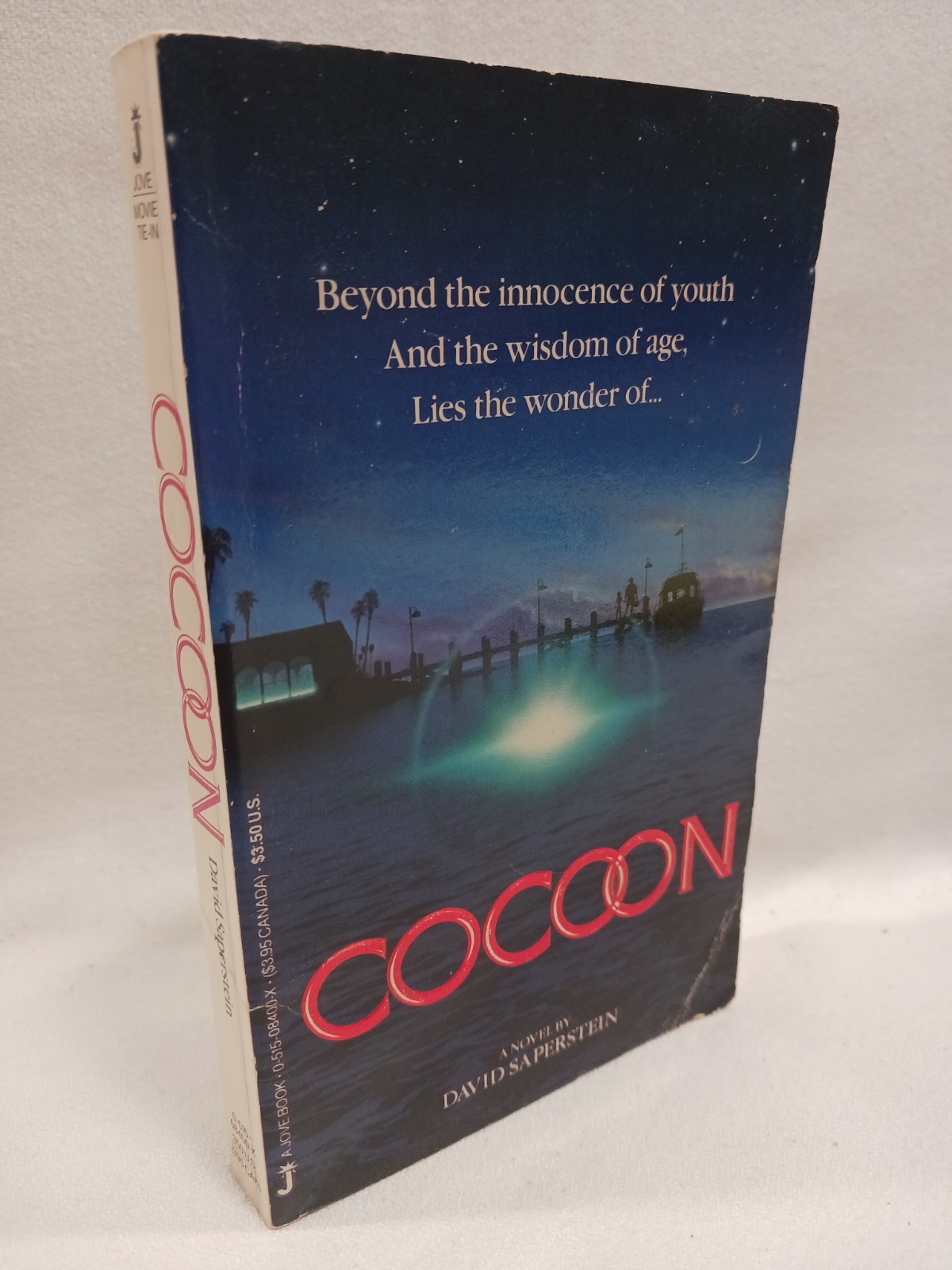 Cocoon David Saperstein 1985 PB 1st Printing Movie Tie-in Vtg Science Fiction SF