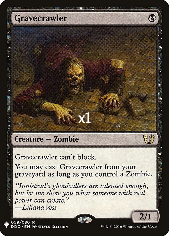 MTG MB1 2X2 INR Gravecrawler MINT (SELECT)