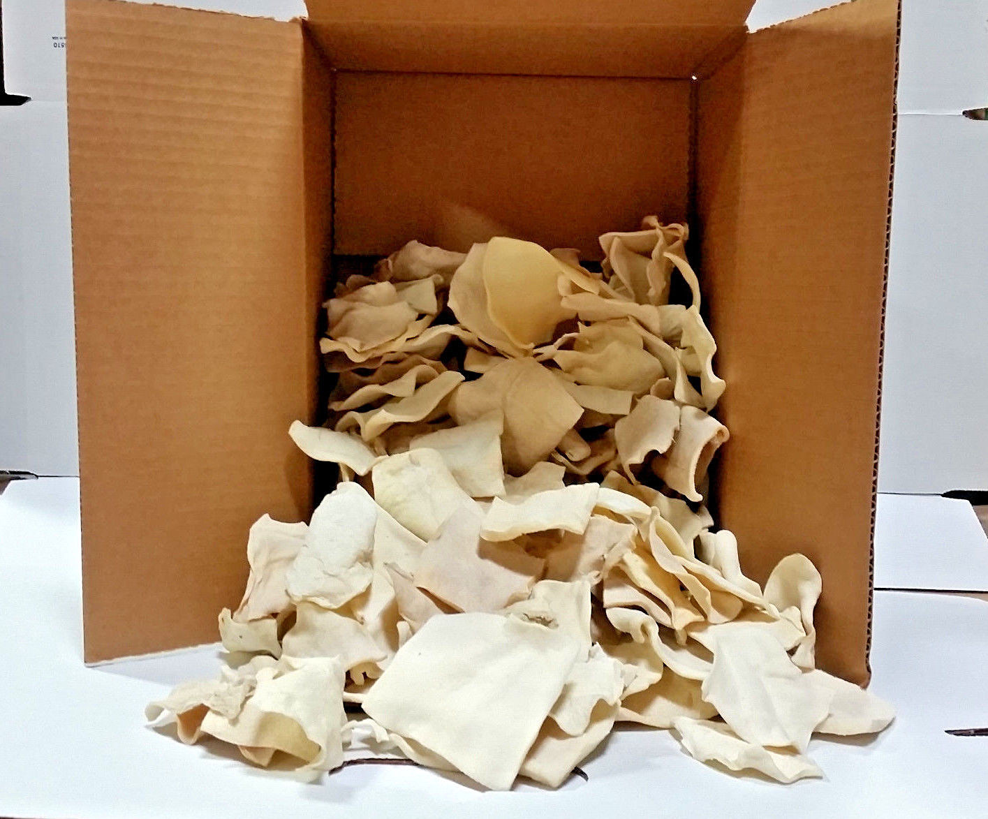 American Buffalo Rawhide  Chips | 3 lbs Bulk | 100% Natural  Dog Chews