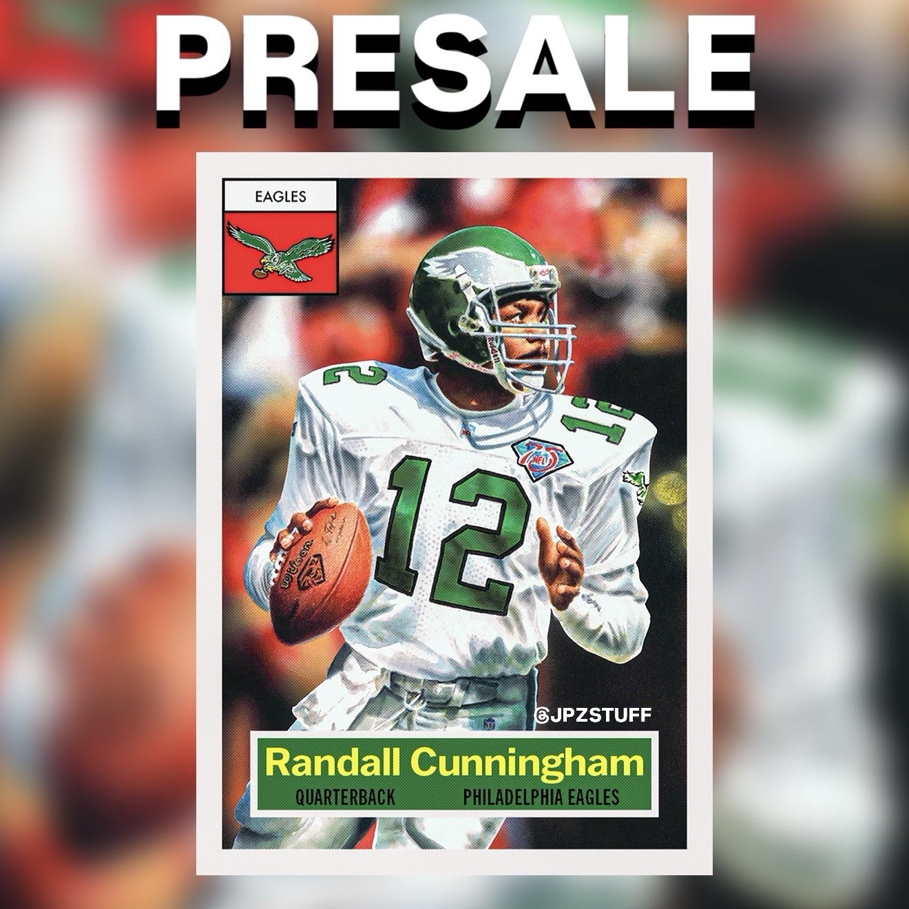 Randall Cunningham - 2026 NFL Living Set Card 5 Philadelphia Eagles PRESALE