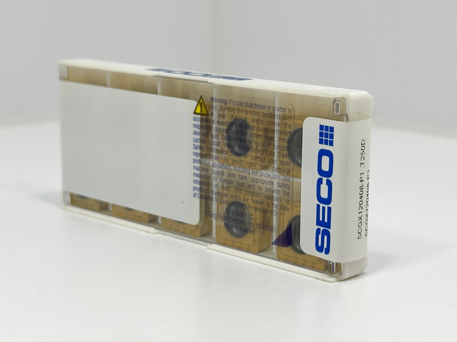 SECO SCGX120408-P1 New Carbide Inserts 59715 Grade T250D 10pcs SECO SCGX120408-P1 New Carbide Inserts 59715 Grade T250D 10pcs