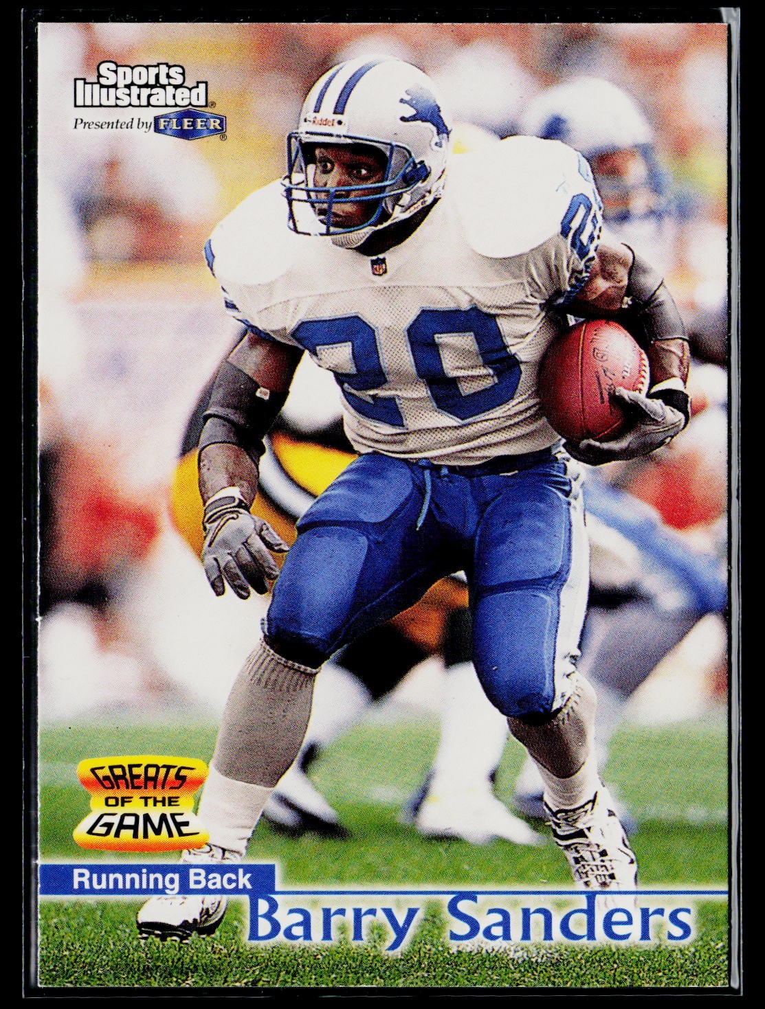 1999 Sports Illustrated #81 Barry Sanders 1999 Sports Illustrated #81 Barry Sanders
